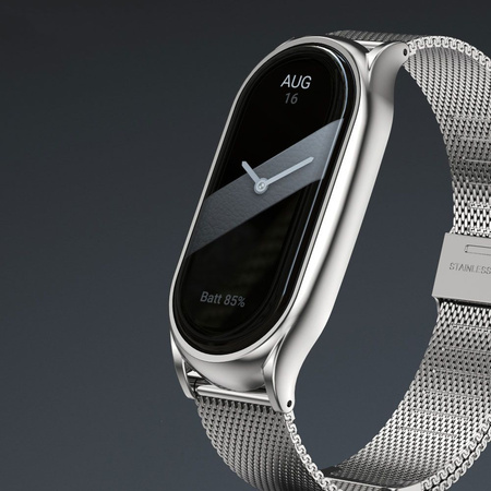 TECH-PROTECT PASEK MILANESEBAND DO XIAOMI SMART BAND 8 9 NFC PASKI Z METALU
