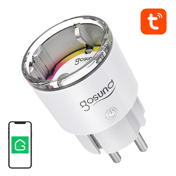 GOSUND GNIAZDO INTELIGENTNE WIFI EP2 10A TUYA DO EFEKTYWNEJ KONTROLI PRĄDU