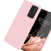 Silicone Case elastyczne silikonowe etui pokrowiec Samsung Galaxy A22 4G różowy