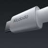 MCDODO KABEL USB-C SZYBKIE ŁADOWANIE DO IPHONE LIGHTNING 36W 1M LED BIAŁY