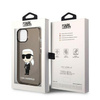 Karl Lagerfeld KLHCP14MHNIKTCK iPhone 14 Plus 6,7" czarny/black hardcase Ikonik Karl Lagerfeld