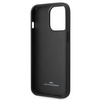 BMW BMHCP14L22RFGK iPhone 14 Pro 6.1" czarny/black Leather Diamond Pattern