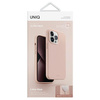 Etui Uniq Lino Hue na iPhone 14 Pro Max Magclick Charging - różowe