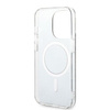 Guess zestaw ładowarka MagSafe + etui do iPhone 14 Pro Max 6,7" czarne 4G Print (GUBPP14XH4EACSK)