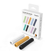 Stoyobe Silicone Holder zestaw uchwytów silikonowych dla Apple Pencil 1 / Apple Pencil 2 / Huawei M-Pencil  pomarańczowy+czarny+biały (3 szt.)
