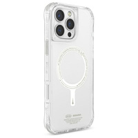Skinarma etui Saido iPhone 16 Pro 6.3   Magnetic Charging zielony/green (niteglow)