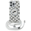 KARL LAGERFELD POKROWIEC DO IPHONE 16 PRO 6.3 TRANSPARENT HARDCASE DO