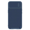 Nillkin Textured S Case etui iPhone 14 Plus pancerny pokrowiec z osłoną na aparat niebieskie