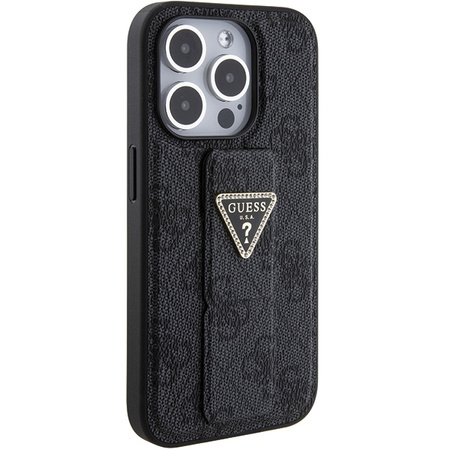 GUESS ETUI HARDCASE DO IPHONE 15 PRO MAX 6.7 GRIP STAND STRASS TRIANGLE