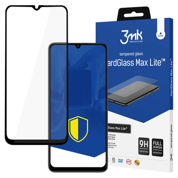 3MK HARDGLASS MAX LITE DO XIAOMI REDMI 13C 5G SZKŁO OCHRANNE FULLSCREEN