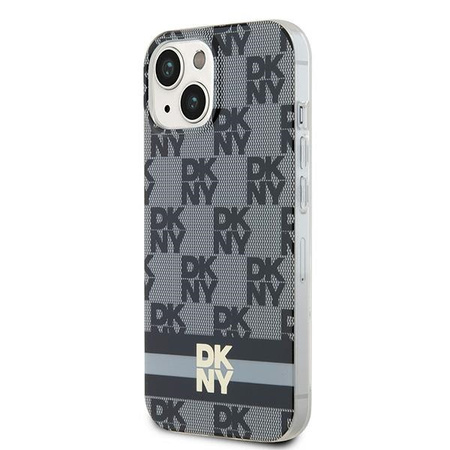 DKNY ETUI HARDCASE DO IPHONE 15 14 13 6.1 DO MAGSAFE WZÓR CHECKERED MONO