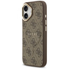Etui Guess 4G PU Classic Logo MagSafe do iPhone 17 brązowy