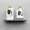 Ładowarka sieciowa Dudao A26TCEU PD QC 25W GaN USB-A USB-C z kablem USB-C - czarna