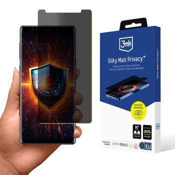 3MK FOLIA OCHRONNA DO SAMSUNG GALAXY NOTE 9 SILKY MATT PRIVACY OCHRONA
