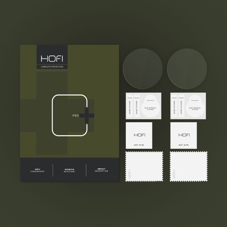 HOFI SZKŁO HARTOWANE GLASS PRO+ DO SAMSUNG GALAXY WATCH ULTRA 47MM 2-PACK