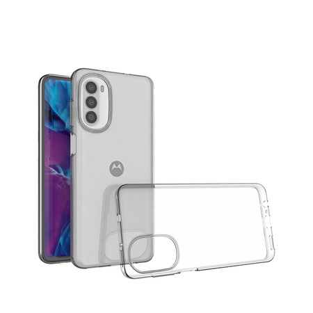 Ultra Clear 0.5mm etui Motorola Moto G82 5G / Moto G52 cienki pokrowiec przezroczyste