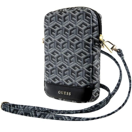 GUESS TOREBKA DAMSKA KOPERTÓWKA SHOPPER LISTONOSZKA CZARNA ZIP GCUBE
