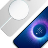 3mk Etui do Apple iPhone 13 Pro Max Hardy MagSilicone Case Silver-White