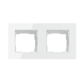 Ramka do włączników światła Avatto 2 Socket TS20 (biała)