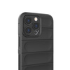 Magic Shield Case etui do iPhone 13 Pro Max elastyczny pancerny pokrowiec burgundowy