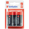 VERBATIM BATERIA ALKALICZNA D LR20 2SZT DO ZABAWKI ELEKTRONICZNEJ I LATARKI