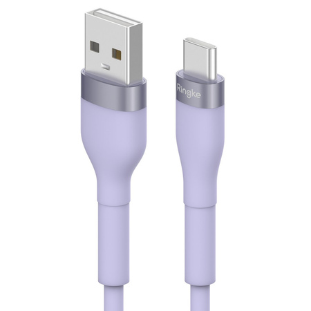 Ringke kabel USB-A - USB-C 480Mb/s 12W 2m fioletowy (CB60068RS)