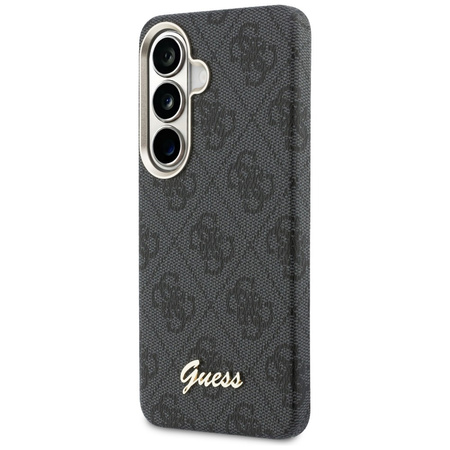 Etui Guess 4G Script MagSafe do Samsung  Galaxy S26 czarny