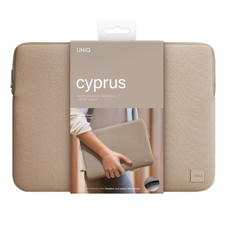 UNIQ CYPRUS TORBA DO LAPTOPA 14 WATER-RESISTANT DO MACBOOK AIR 13 NEOPRENE