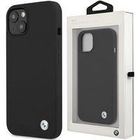 Etui BMW BMHCP13SSILBK iPhone 13 mini 5,4" czarny/black hardcase Silicone Signature