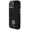 GUESS ETUI HARDCASE DO IPHONE 15 14 13 6.1” SILIKONOWE Z LOGO STRASS 4G