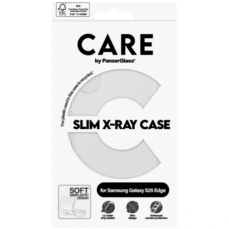 PANZERGLASS ETUI CARE FASHION X-RAY DO SAMSUNG GALAXY S25 EDGE OCHRONA