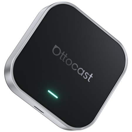 Adapter samochodowy Ottocast PCS55-T     OttoAibox E2 Android Multimedia Box czarny