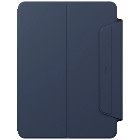Etui UNIQ Rovus Snapmount Magnetic 360 Rotating Detachable do iPad 11" 2025 / iPad 10.9" 2022 (10 gen.) - granatowe