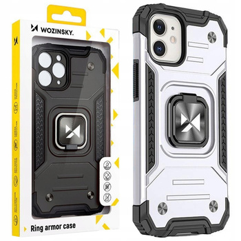 WOZINSKY POKROWIEC RING ARMOR DO IPHONE 14 Z MAGNETYCZNYM UCHWYTEM PANCERNY
