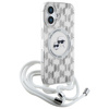 KARL LAGERFELD CASE DO IPHONE 16 6.1 DO MAGSAFE TRANSPARENT CROSSBODY