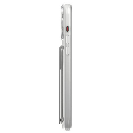 UNIQ ETUI CASE HELDRO MOUNT DO IPHONE 15 PRO Z FUNKCJĄ STAND PRZEZROCZYSTE