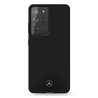 Mercedes MEHCS21LSILBK S21 Ultra G998 czarny/black hardcase Silicone Line
