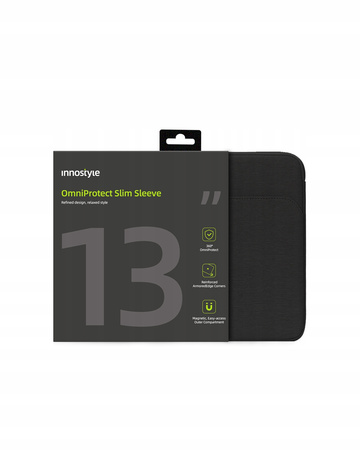 INNOSTYLE TORBA NA LAPTOPA 13" WODOODPORNA ETUI OMNIPROTECT SLIM CZARNA