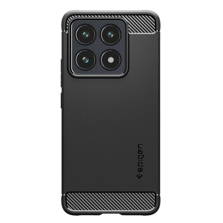SPIGEN RUGGED ARMOR DO XIAOMI 14T WYSOKA OCHRONA ANTYWSTRZĄSOWA MATTE BLACK