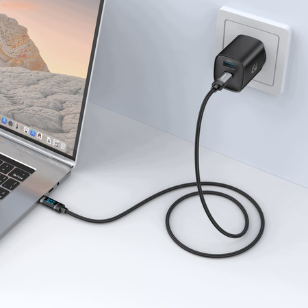 PALPRO KABEL USB-C SZYBKIE ŁADOWANIE DO SAMSUNG APPLE USB TYP C 3A 60W 1M