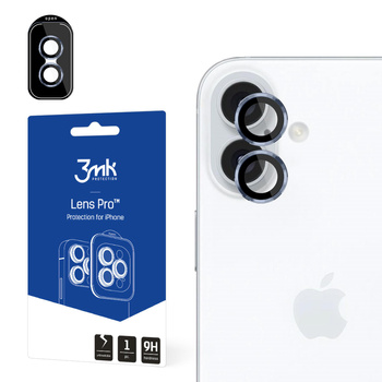 3MK LENS PROTECTION DO IPHONE 16 16 PLUS SZKŁO OCHRONNE NA KAMERĘ