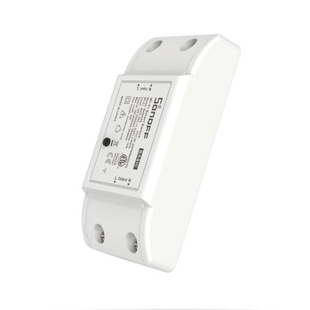 Sonoff BASICR2 inteligentny bezprzewodowy przełącznik przekaźnik sterownik Wi-Fi biały (M0802010001)