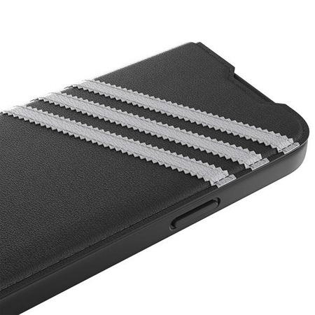 Etui Adidas OR Booklet Case PU na iPhone 14 Pro czarno biały/black white 50196