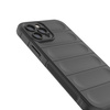Magic Shield Case etui do iPhone 12 Pro elastyczny pancerny pokrowiec burgundowy