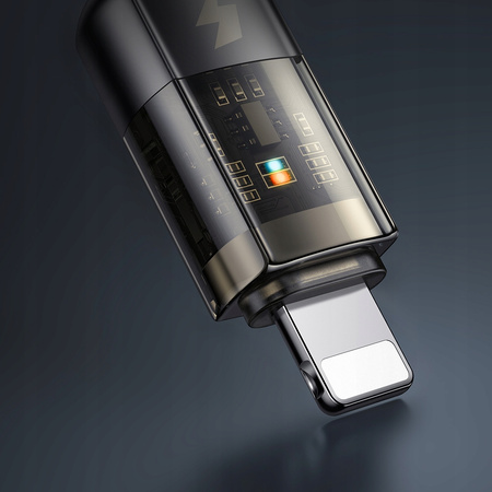  McDodo Kabel Prism, szybki, wytrzymały, USB-C, do iPhone, 36W, 1.2m, czarny