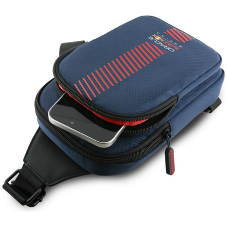 Torebka na telefon Red Bull Powerbar     Crossbody Nylon granatowy