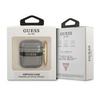 Guess  GUA2HHTSK AirPods cover czarny/black Strap Collection