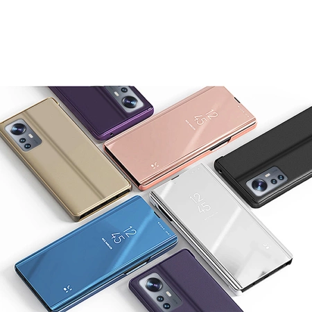 HURTEL ETUI POKROWIEC CLEAR VIEW DO XIAOMI 12 LITE Z KLAPKĄ OCHRONA EKRANU