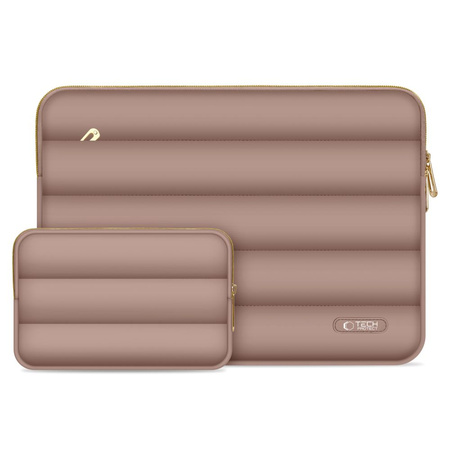 TECH-PROTECT PUFFY ETUI DO LAPTOPA 13 14 CALI WALNUT OCHRONA ANTYWSTRZĄSOWA