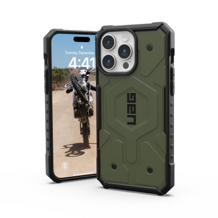 UAG Pathfinder Magsafe - obudowa ochronna do iPhone 15 Pro Max (olive)
